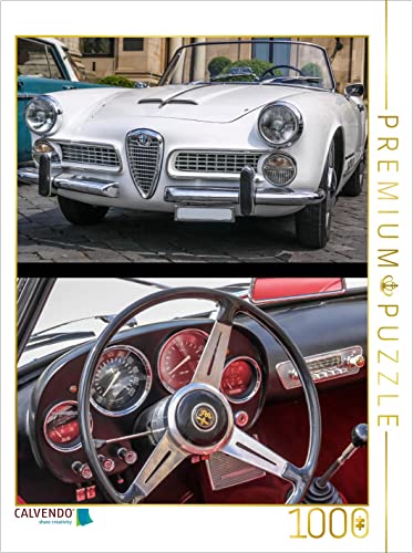 CALVENDO Puzzle Alfa Romeo 2000 Touring Spider (1957-1962) Oldtimer 1000 Teile Lege-Größe 48 x 64 cm Foto-Puzzle Bild von Christian Müringer von CALVENDO