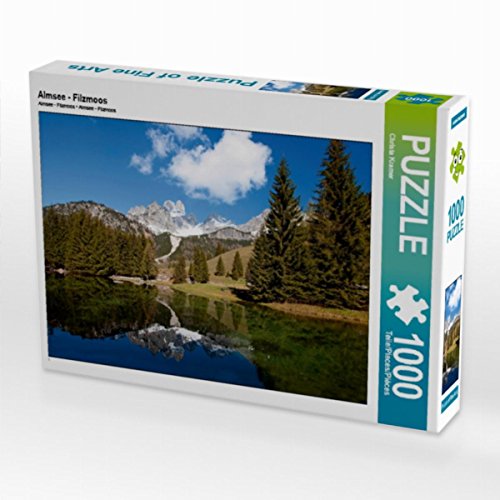 CALVENDO Puzzle Almsee - Filzmoos 1000 Teile Lege-Größe 64 x 48 cm Foto-Puzzle Bild von Christa Kramer von CALVENDO