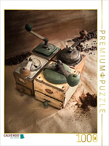 CALVENDO Puzzle Alte Kaffeemühle 1000 Teile Lege-Größe 48 x 64 cm Foto-Puzzle Bild von Ursula Klepper von CALVENDO