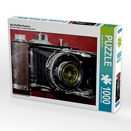 CALVENDO Puzzle Alte Rollfilm-Kamera 1000 Teile Puzzle quer | 1000 Teile Lege-Größe 64 x 48 cm Foto-Puzzle für glückliche Stunden von CALVENDO