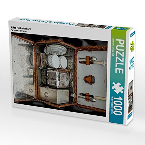 CALVENDO Puzzle Alter Picknickkorb 1000 Teile Puzzle hoch | 1000 Teile Lege-Größe 48 x 64 cm Foto-Puzzle für glückliche Stunden CALVENDO Puzzle Alter Picknickkorb 1000 Teile Puzzle hoch | 1000 Teile Lege-Größe 48 x 64 cm Foto-Puzzle für glückliche Stunden von CALVENDO