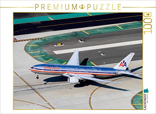 CALVENDO Puzzle American Airlines Boeing 777-200 Los Angeles, USA 1000 Teile Puzzle quer | 1000 Teile Lege-Größe 64 x 48 cm Foto-Puzzle für glückliche Stunden CALVENDO Puzzle American Airlines Boeing 777-200 Los Angeles, USA 1000 Teile Puzzle quer | 1000 Teile Lege-Größe 64 x 48 cm Foto-Puzzle für glückliche Stunden von CALVENDO