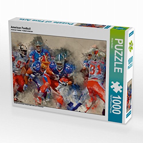 CALVENDO Puzzle American Football 1000 Teile Lege-Größe 64 x 48 cm Foto-Puzzle Bild von Peter Roder CALVENDO Puzzle American Football 1000 Teile Lege-Größe 64 x 48 cm Foto-Puzzle Bild von Peter Roder von CALVENDO