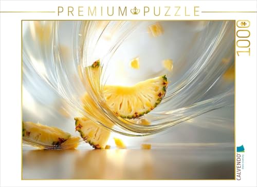 CALVENDO Puzzle Ananas - Glück | 1000 Teile Lege-Größe 64 x 48 cm Foto-Puzzle für glückliche Stunden von CALVENDO