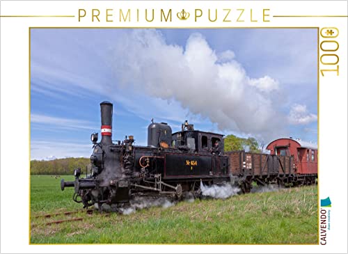 CALVENDO Puzzle Angelner Dampfeisenbahn 1000 Teile Puzzle quer | 1000 Teile Lege-Größe 64 x 48 cm Foto-Puzzle für glückliche Stunden CALVENDO Puzzle Angelner Dampfeisenbahn 1000 Teile Puzzle quer | 1000 Teile Lege-Größe 64 x 48 cm Foto-Puzzle für glückliche Stunden von CALVENDO