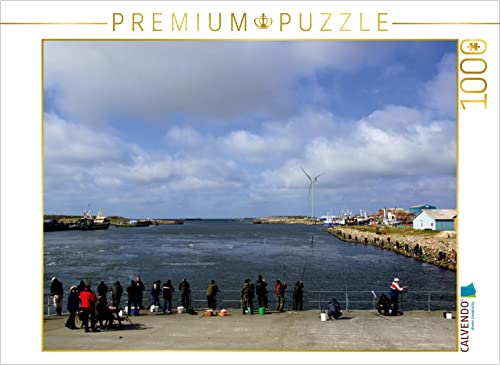 CALVENDO Puzzle Angler in Hafen von Hvide Sande 1000 Teile Puzzle quer | Lege-Größe cm Foto-Puzzle für glückliche Stunden CALVENDO Puzzle Angler in Hafen von Hvide Sande 1000 Teile Puzzle quer | Lege-Größe cm Foto-Puzzle für glückliche Stunden von CALVENDO