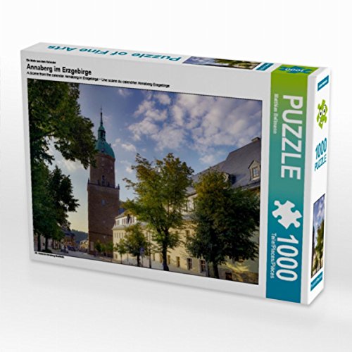 CALVENDO Puzzle Annaberg im Erzgebirge 1000 Teile Lege-Größe 64 x 48 cm Foto-Puzzle Bild von Matthias Bellmann von CALVENDO