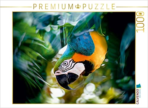 CALVENDO Puzzle Ara Papagei 1000 Teile Lege-Größe 64 x 48 cm Foto-Puzzle Bild von Liselotte Brunner-Klaus von CALVENDO