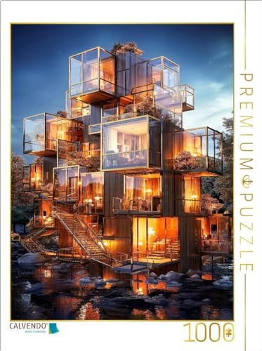 CALVENDO Puzzle Architektur der Zukunft | 1000 Teile Lege-Größe 64 x 48 cm Foto-Puzzle für glückliche Stunden von CALVENDO