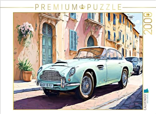 CALVENDO Puzzle Aston Martin DB | Lege-Größe cm Foto-Puzzle für glückliche Stunden von CALVENDO