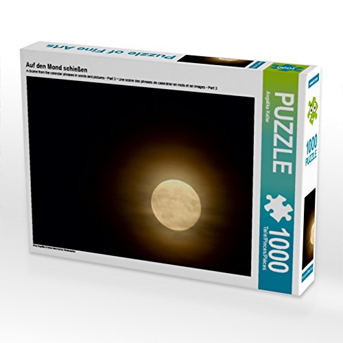 CALVENDO Puzzle Auf den Mond schießen 1000 Teile Puzzle quer | 1000 Teile Lege-Größe 64 x 48 cm Foto-Puzzle für glückliche Stunden CALVENDO Puzzle Auf den Mond schießen 1000 Teile Puzzle quer | 1000 Teile Lege-Größe 64 x 48 cm Foto-Puzzle für glückliche Stunden von CALVENDO