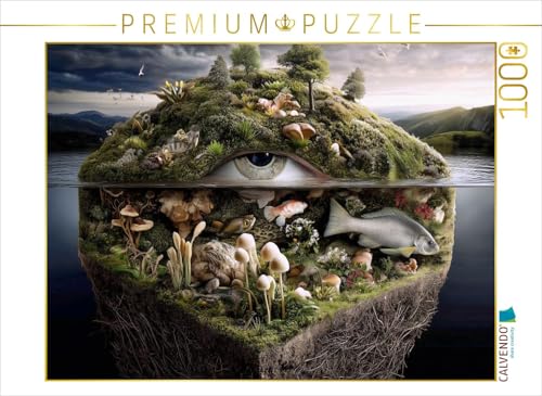 CALVENDO Puzzle Auge der Natur | 1000 Teile Lege-Größe 64 x 48 cm Foto-Puzzle für glückliche Stunden von CALVENDO