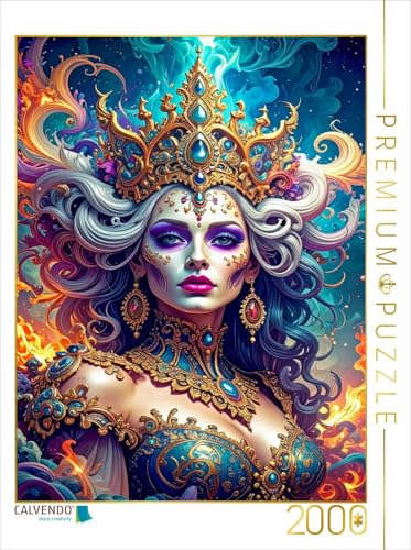 CALVENDO Puzzle August: Die sommerheiße Königin | 2000 Teile Lege-Größe 67 x 90 cm Foto-Puzzle für glückliche Stunden von CALVENDO