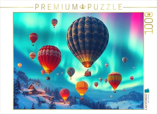 CALVENDO Puzzle Aurora Aeronauten | 1000 Teile Lege-Größe 64 x 48 cm Foto-Puzzle für glückliche Stunden von CALVENDO