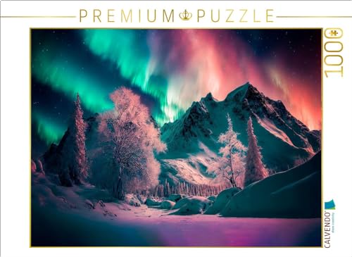 CALVENDO Puzzle Aurora Borealis | 1000 Teile Lege-Größe 64 x 48 cm Foto-Puzzle für glückliche Stunden CALVENDO Puzzle Aurora Borealis | 1000 Teile Lege-Größe 64 x 48 cm Foto-Puzzle für glückliche Stunden von CALVENDO