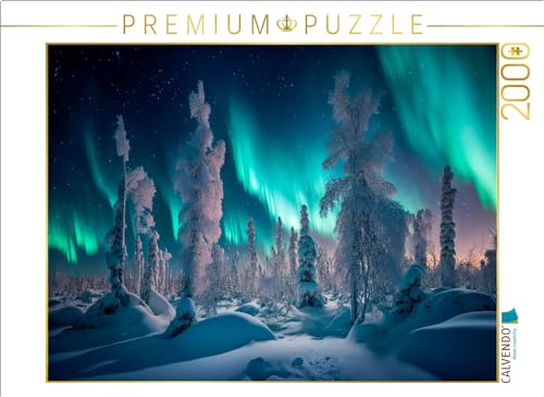 CALVENDO Puzzle Aurora Borealis | 2000 Teile Lege-Größe 90 x 67 cm Foto-Puzzle für glückliche Stunden von CALVENDO