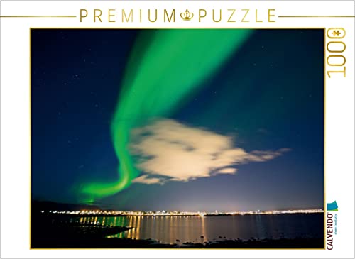 CALVENDO Puzzle Aurora mit der Skyline von Reykjavík 1000 Teile Lege-Größe 64 x 48 cm Foto-Puzzle Bild von Edition Arctic CALVENDO Puzzle Aurora mit der Skyline von Reykjavík 1000 Teile Lege-Größe 64 x 48 cm Foto-Puzzle Bild von Edition Arctic von CALVENDO