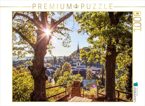 CALVENDO Puzzle Ausblick vom Schloss Mattsee | 1000 Teile Lege-Größe 64 x 48 cm Foto-Puzzle für glückliche Stunden CALVENDO Puzzle Ausblick vom Schloss Mattsee | 1000 Teile Lege-Größe 64 x 48 cm Foto-Puzzle für glückliche Stunden von CALVENDO
