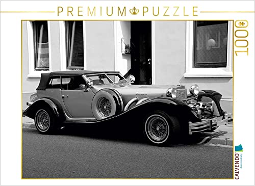 CALVENDO Puzzle Automobile vergangener Jahrzehnte 1000 Teile Puzzle quer | 1000 Teile Lege-Größe 64 x 48 cm Foto-Puzzle für glückliche Stunden von CALVENDO