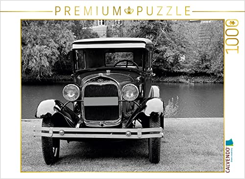 CALVENDO Puzzle Automobile vergangener Jahrzehnte 1000 Teile Puzzle quer | 1000 Teile Lege-Größe 64 x 48 cm Foto-Puzzle für glückliche Stunden von CALVENDO