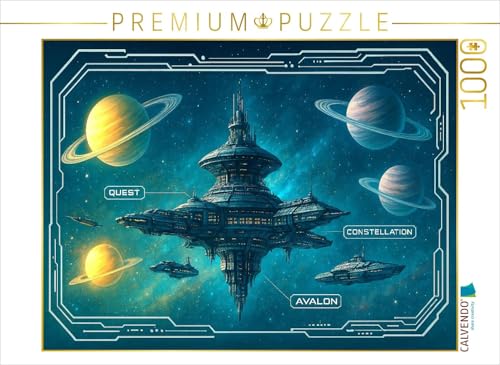 CALVENDO Puzzle Avalon Station | 1000 Teile Lege-Größe 64 x 48 cm Foto-Puzzle für glückliche Stunden von CALVENDO