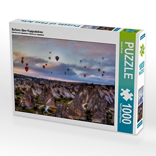 CALVENDO Puzzle Ballons über Kappadokien 1000 Teile Puzzle quer | 1000 Teile Lege-Größe 64 x 48 cm Foto-Puzzle für glückliche Stunden CALVENDO Puzzle Ballons über Kappadokien 1000 Teile Puzzle quer | 1000 Teile Lege-Größe 64 x 48 cm Foto-Puzzle für glückliche Stunden von CALVENDO