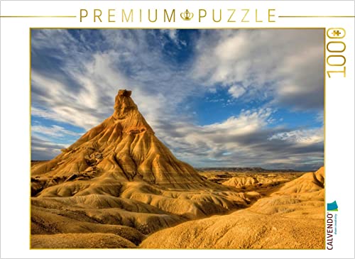 CALVENDO Puzzle Bardenas Reales 1000 Teile Puzzle quer | 1000 Teile Lege-Größe 64 x 48 cm Foto-Puzzle für glückliche Stunden von CALVENDO