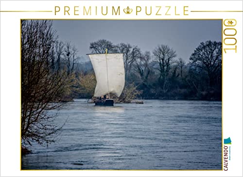 CALVENDO Puzzle Barge an der Loire 1000 Teile Puzzle quer | 1000 Teile Lege-Größe 64 x 48 cm Foto-Puzzle für glückliche Stunden CALVENDO Puzzle Barge an der Loire 1000 Teile Puzzle quer | 1000 Teile Lege-Größe 64 x 48 cm Foto-Puzzle für glückliche Stunden von CALVENDO