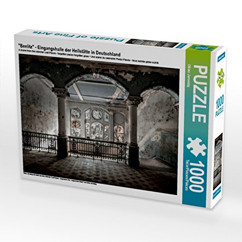 CALVENDO Puzzle Beelitz - Eingangshalle der Heilstätte in Deutschland 1000 Teile Lege-Größe 64 x 48 cm Foto-Puzzle Bild von Oliver Jerneizig von CALVENDO