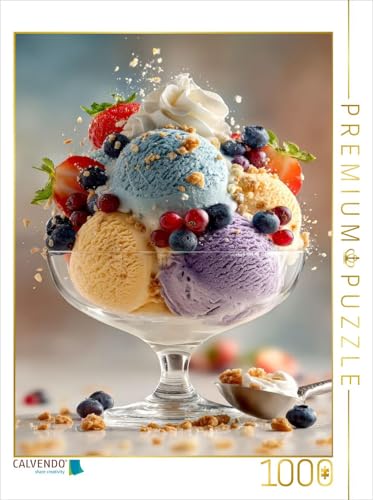 CALVENDO Puzzle Beeriger Genuss mit Crunch | 1000 Teile Lege-Größe 48 x 64 cm Foto-Puzzle für glückliche Stunden von CALVENDO