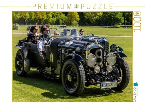 CALVENDO Puzzle Bentley Speed 8 & Bentley Le Mans 4 1/2 Litre Special | 1000 Teile Lege-Größe 64 x 48 cm Foto-Puzzle für glückliche Stunden von CALVENDO