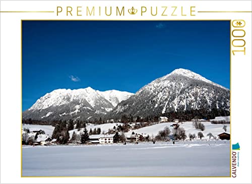 CALVENDO Puzzle Berge von Oberstdorf 1000 Teile Puzzle quer | 1000 Teile Lege-Größe 64 x 48 cm Foto-Puzzle für glückliche Stunden von CALVENDO