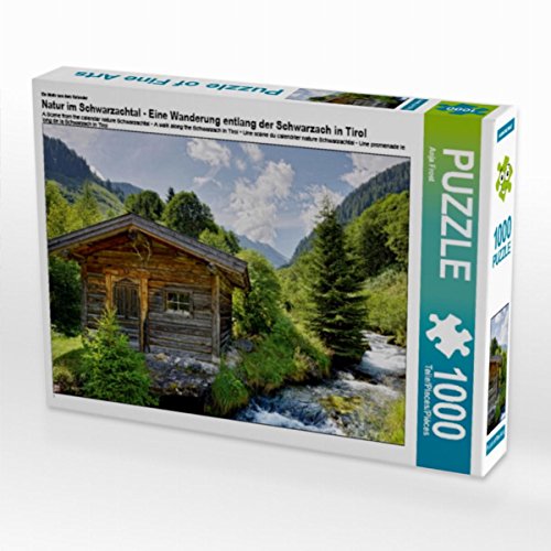 CALVENDO Puzzle Berglandschaft Schwarzachtal in Tirol 1000 Teile Lege-Größe 64 x 48 cm Foto-Puzzle Bild von Anja Frost von CALVENDO