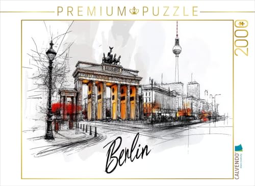 CALVENDO Puzzle Berlin | 2000 Teile Lege-Größe 90 x 67 cm Foto-Puzzle für glückliche Stunden von CALVENDO