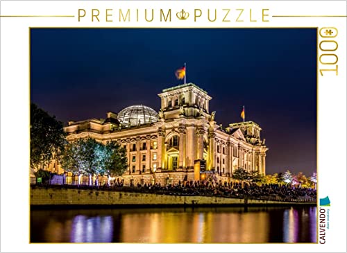 CALVENDO Puzzle Berlin Reichstag 1000 Teile Puzzle quer | 1000 Teile Lege-Größe 64 x 48 cm Foto-Puzzle für glückliche Stunden von CALVENDO