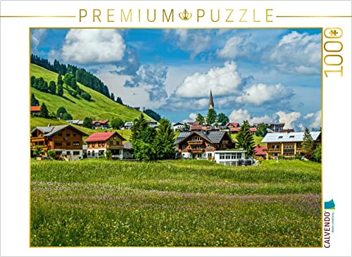 CALVENDO Puzzle Bezauberndes Kleinwalsertal 1000 Teile Puzzle quer | 1000 Teile Lege-Größe 64 x 48 cm Foto-Puzzle für glückliche Stunden von CALVENDO