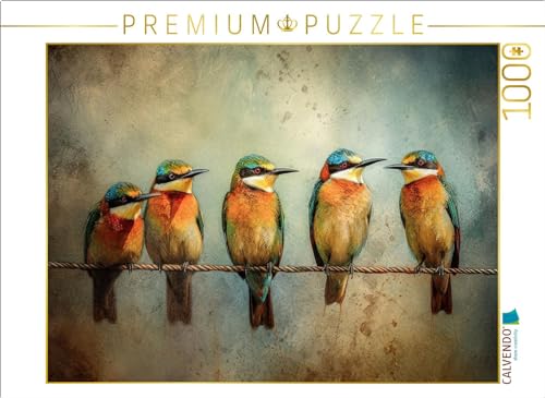 CALVENDO Puzzle Bienenfresser | Lege-Größe cm Foto-Puzzle für glückliche Stunden von CALVENDO