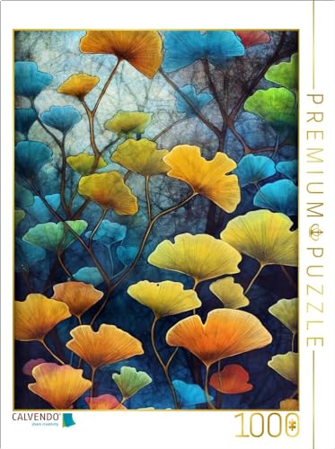 CALVENDO Puzzle Blätterpracht | Lege-Größe cm Foto-Puzzle für glückliche Stunden von CALVENDO