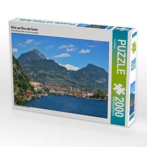 CALVENDO Puzzle Blick auf Riva del Garda 2000 Teile Lege-Größe 90 x 67 cm Foto-Puzzle Bild von SusaZoom von CALVENDO