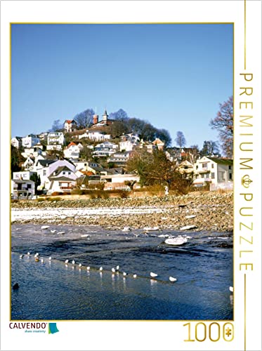 CALVENDO Puzzle Blick auf den Süllberg in Blankenese 1000 Teile Puzzle hoch | 1000 Teile Lege-Größe 48 x 64 cm Foto-Puzzle für glückliche Stunden von CALVENDO