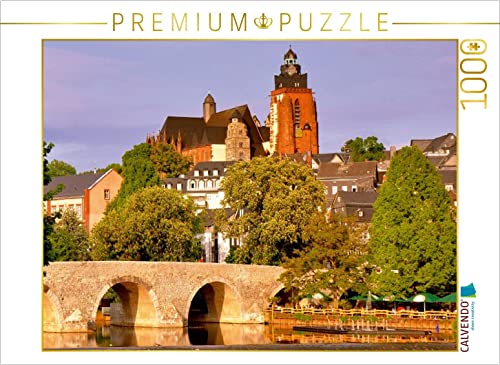 CALVENDO Puzzle Blick über die 104 m Lange und über 6 m breite alte Lahnbrücke zum Dom 1000 Teile Puzzle quer | Lege-Größe cm Foto-Puzzle für glückliche Stunden CALVENDO Puzzle Blick über die 104 m Lange und über 6 m breite alte Lahnbrücke zum Dom 1000 Teile Puzzle quer | Lege-Größe cm Foto-Puzzle für glückliche Stunden von CALVENDO