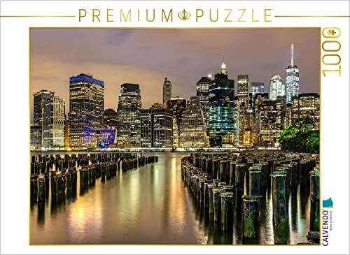 CALVENDO Puzzle Blick vom Brooklyn Bridge Park auf den East River und die Skyline von Manhattan 1000 Teile Puzzle quer | 1000 Teile Lege-Größe 64 x 48 cm Foto-Puzzle für glückliche Stunden CALVENDO Puzzle Blick vom Brooklyn Bridge Park auf den East River und die Skyline von Manhattan 1000 Teile Puzzle quer | 1000 Teile Lege-Größe 64 x 48 cm Foto-Puzzle für glückliche Stunden von CALVENDO