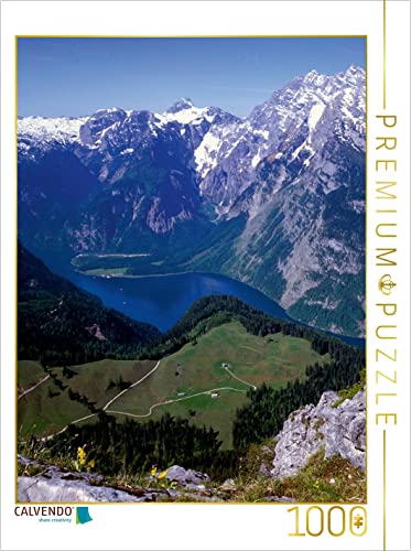 CALVENDO Puzzle Blick vom Jenner auf den Königssee mit Watzmann 1000 Teile Puzzle hoch | 1000 Teile Lege-Größe 48 x 64 cm Foto-Puzzle für glückliche Stunden CALVENDO Puzzle Blick vom Jenner auf den Königssee mit Watzmann 1000 Teile Puzzle hoch | 1000 Teile Lege-Größe 48 x 64 cm Foto-Puzzle für glückliche Stunden von CALVENDO