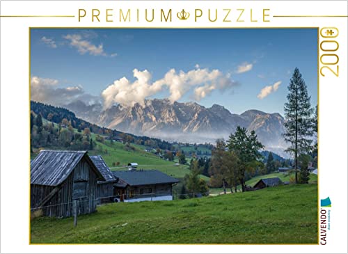 CALVENDO Puzzle Blick von Schladming zum Dachstein-Massiv 2000 Teile Puzzle quer | 2000 Teile Lege-Größe 90 x 67 cm Foto-Puzzle für glückliche Stunden von CALVENDO