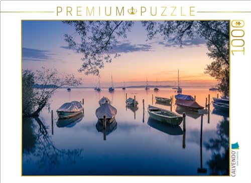 CALVENDO Puzzle Blick zum See | 1000 Teile Lege-Größe 64 x 48 cm Foto-Puzzle für glückliche Stunden von CALVENDO