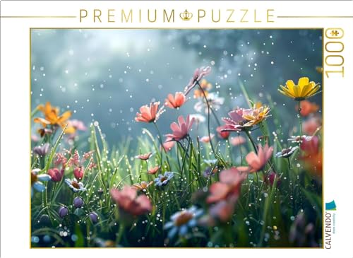 CALVENDO Puzzle Blumenwiese am frühen Morgen | 1000 Teile Lege-Größe 64 x 48 cm Foto-Puzzle für glückliche Stunden CALVENDO Puzzle Blumenwiese am frühen Morgen | 1000 Teile Lege-Größe 64 x 48 cm Foto-Puzzle für glückliche Stunden von CALVENDO