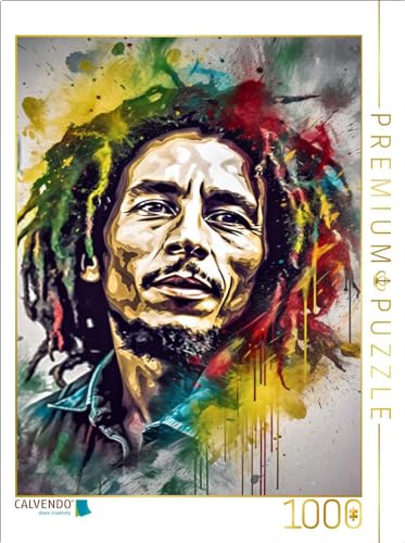 CALVENDO Puzzle Bob Marley | 1000 Teile Lege-Größe 48 x 64 cm Foto-Puzzle für glückliche Stunden von CALVENDO