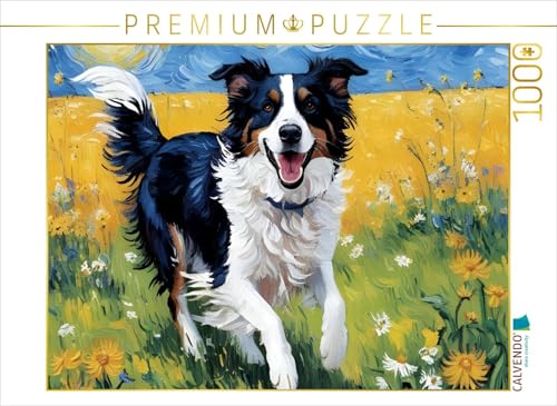 CALVENDO Puzzle Border Collie | 1000 Teile Lege-Größe 64 x 48 cm Foto-Puzzle für glückliche Stunden von CALVENDO