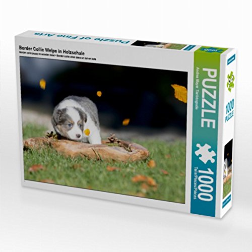 CALVENDO Puzzle Border Collie Welpe in Holzschale 1000 Teile Lege-Größe 64 x 48 cm Foto-Puzzle Bild von Andrea Mayer CALVENDO Puzzle Border Collie Welpe in Holzschale 1000 Teile Lege-Größe 64 x 48 cm Foto-Puzzle Bild von Andrea Mayer von CALVENDO