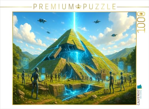 CALVENDO Puzzle Bosnische Pyramiden – Erwachendes Mutterschiff | 1000 Teile Lege-Größe 64 x 48 cm Foto-Puzzle für glückliche Stunden von CALVENDO